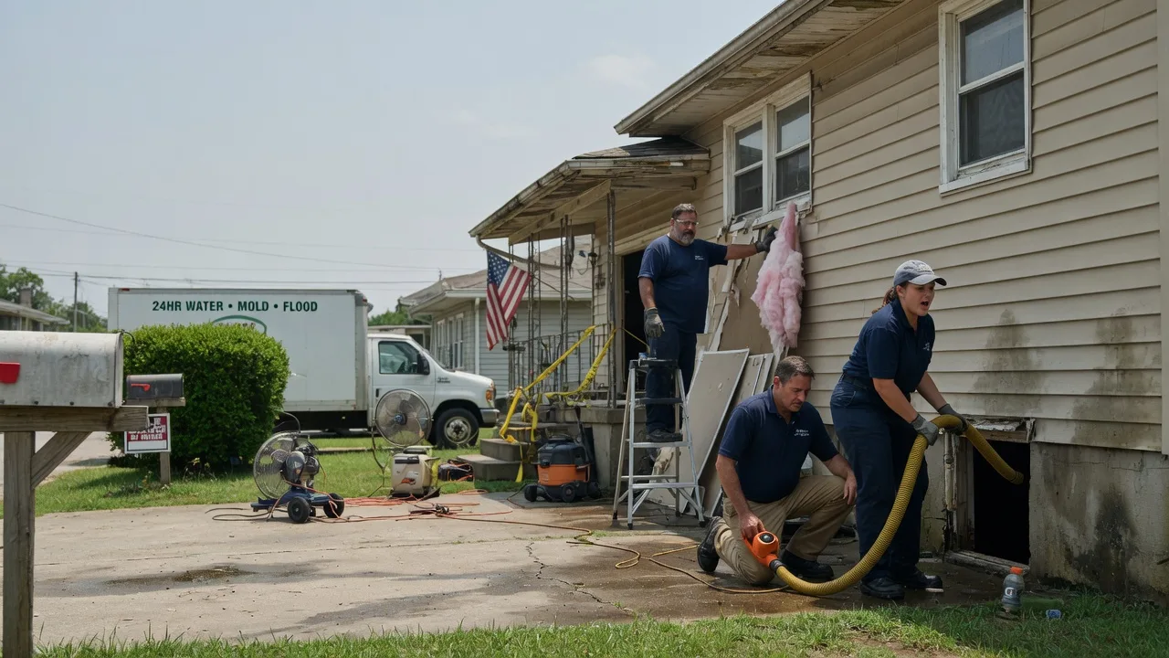 Water Damage Repair in Donnellson, IL near me